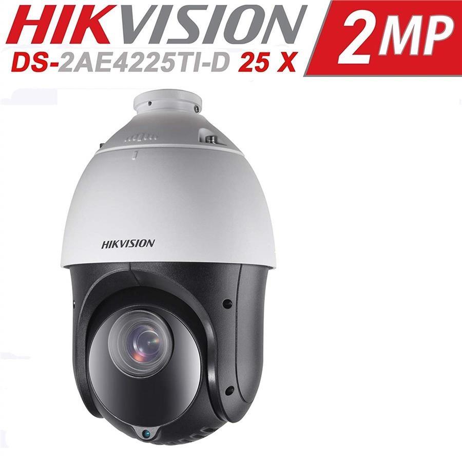 Camera hd-tvi speed dome 2.0 megapixel hikvision ds-2ae4225ti-d