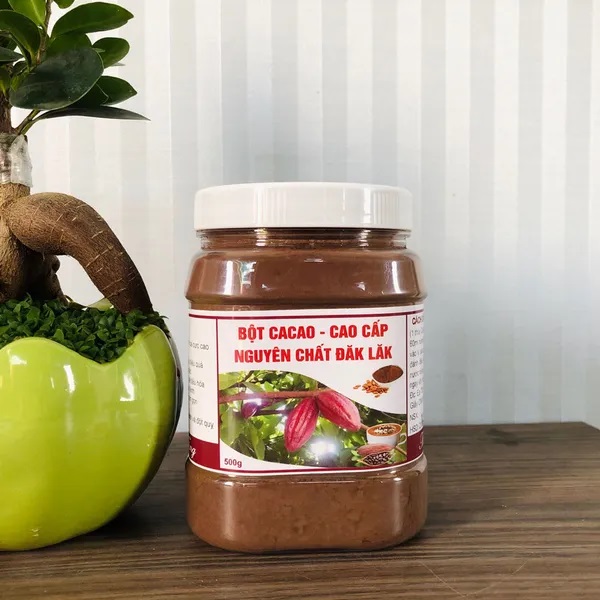 Bột cacao dak lak nguyên chất 100%