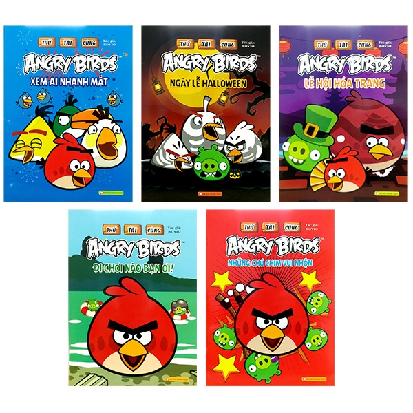 Fahasa - Bộ Thử Tài Cùng Angry Birds (Bộ 5 Cuốn)