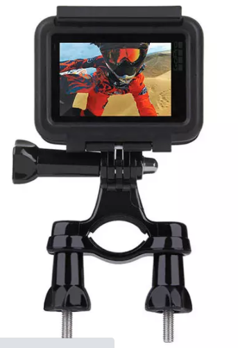 Pass ghi đông gắn camera hành trình vào khung xe máy