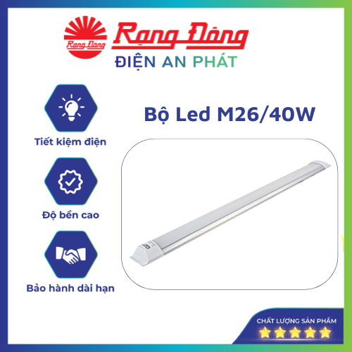 Đèn bán nguyệt led rạng đông m26 20w-40w siêu sáng model: m26 1200/40w