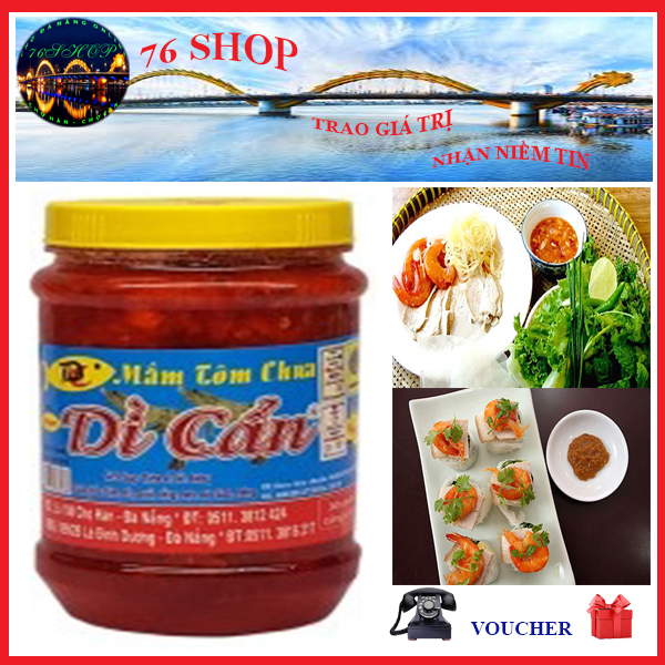 [Combo 4 hủ = 2kg] - MẮM TÔM CHUA DÌ CẨN - NGON KHÓ CƯỠNG – ĂN LÀ MÊ  - ĐẶC SẢN ĐÀ NẴNG