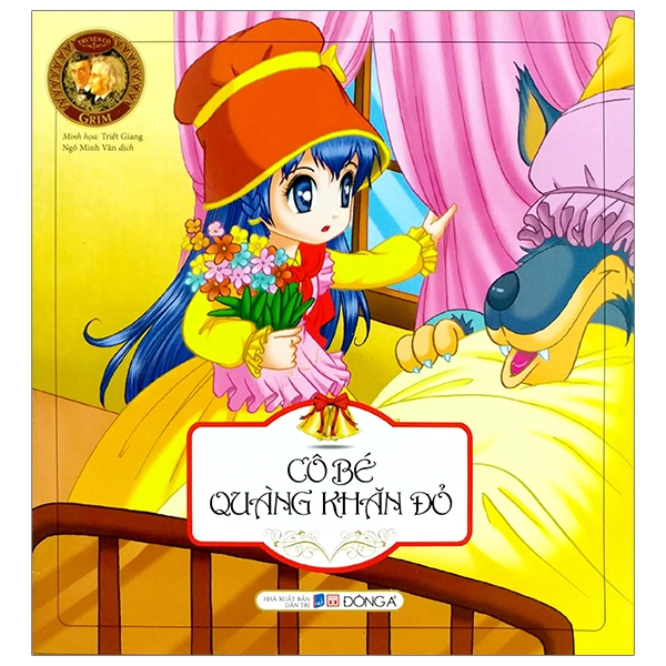 Fahasa - truyện cổ grim - cô bé quàng khăn đỏ