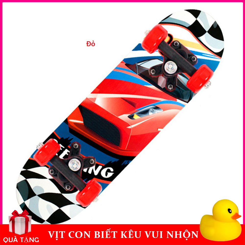 Ván trượt trẻ em YOYO cho trẻ từ 2- 8 tuổi, Hoa văn đẹp, món quà tuyệt vời cho bé