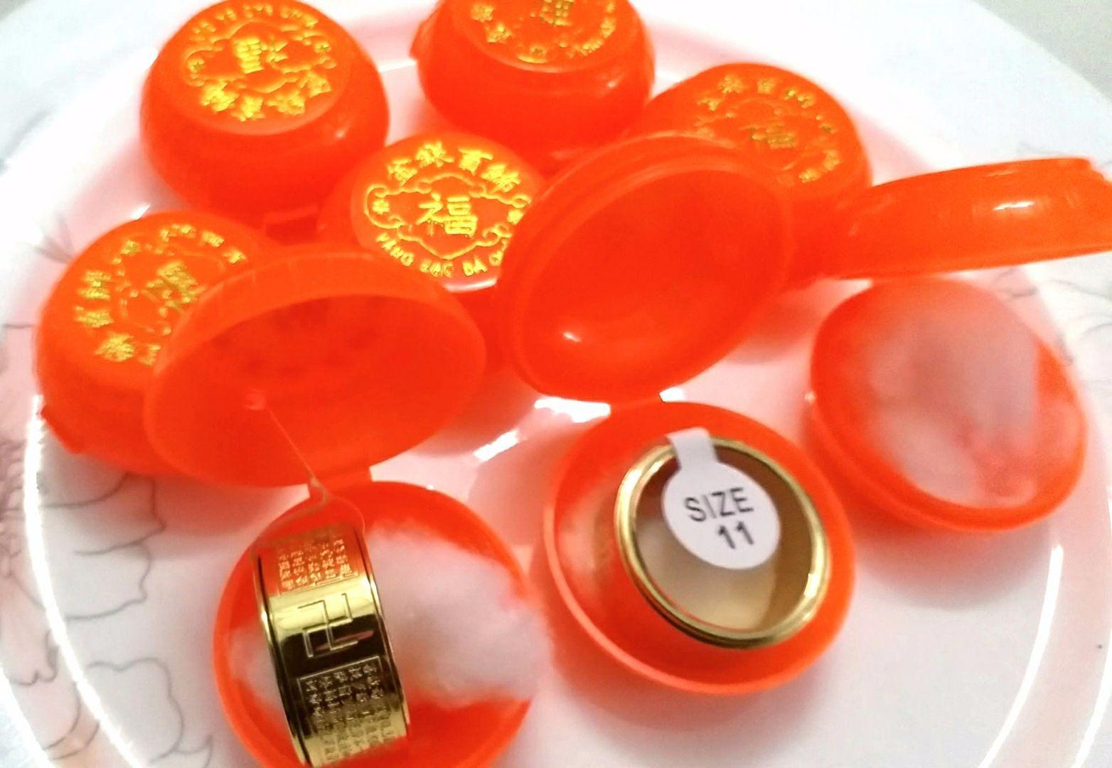 Combo 10 Hộp Đựng Nhẫn Có Bông Chất Liệu Nhựa giá sỉ