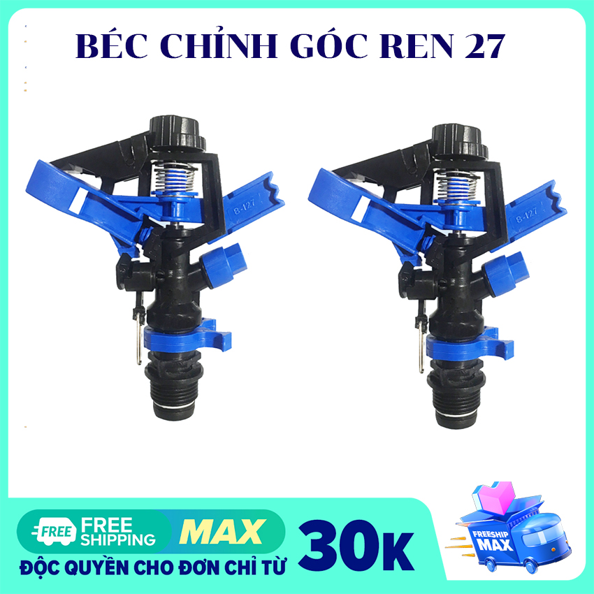 [HCM]2 béc phun cánh đập tưới cây răng ngoài 27 BB 127 chuyên tưới cây ăn quả cây công nghiệp cỏ trồng