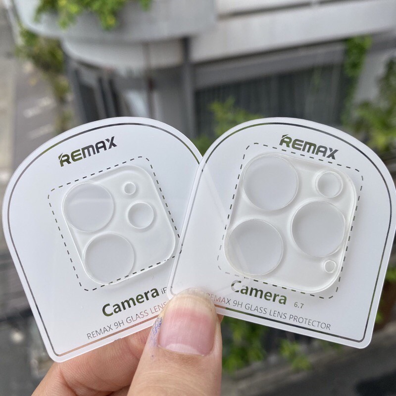 Kính cường lực full cụm camera iphone chính hãng remax - dành cho iphone 11/ 11pro/ iphone 12mini/ 12/ 12pro/ 12pro max - bảo vệ full cụm camera - full hộp