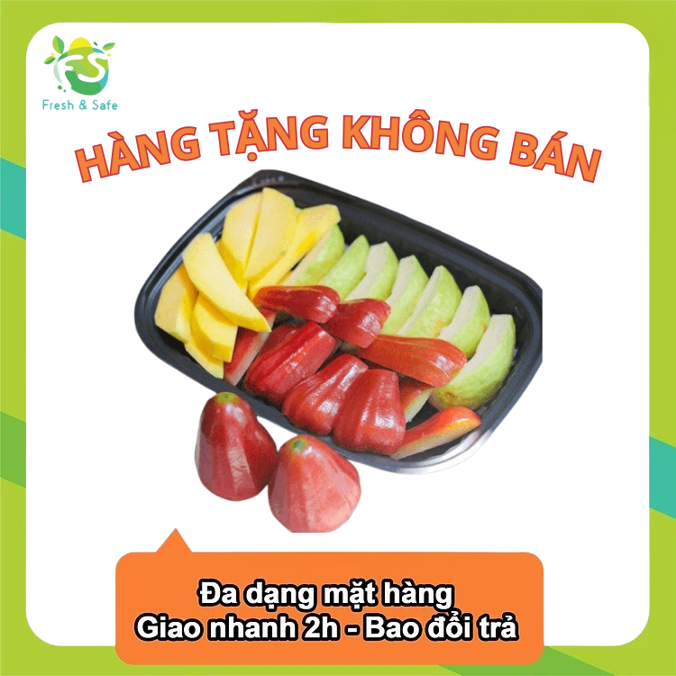 [HÀNG TẶNG KHÔNG BÁN] HỘP CẮT TRÁI CÂY NGẪU NHIÊN - 500G