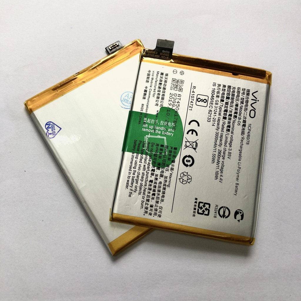 Pin vivo v7 dung lượng 2900mah zin máy