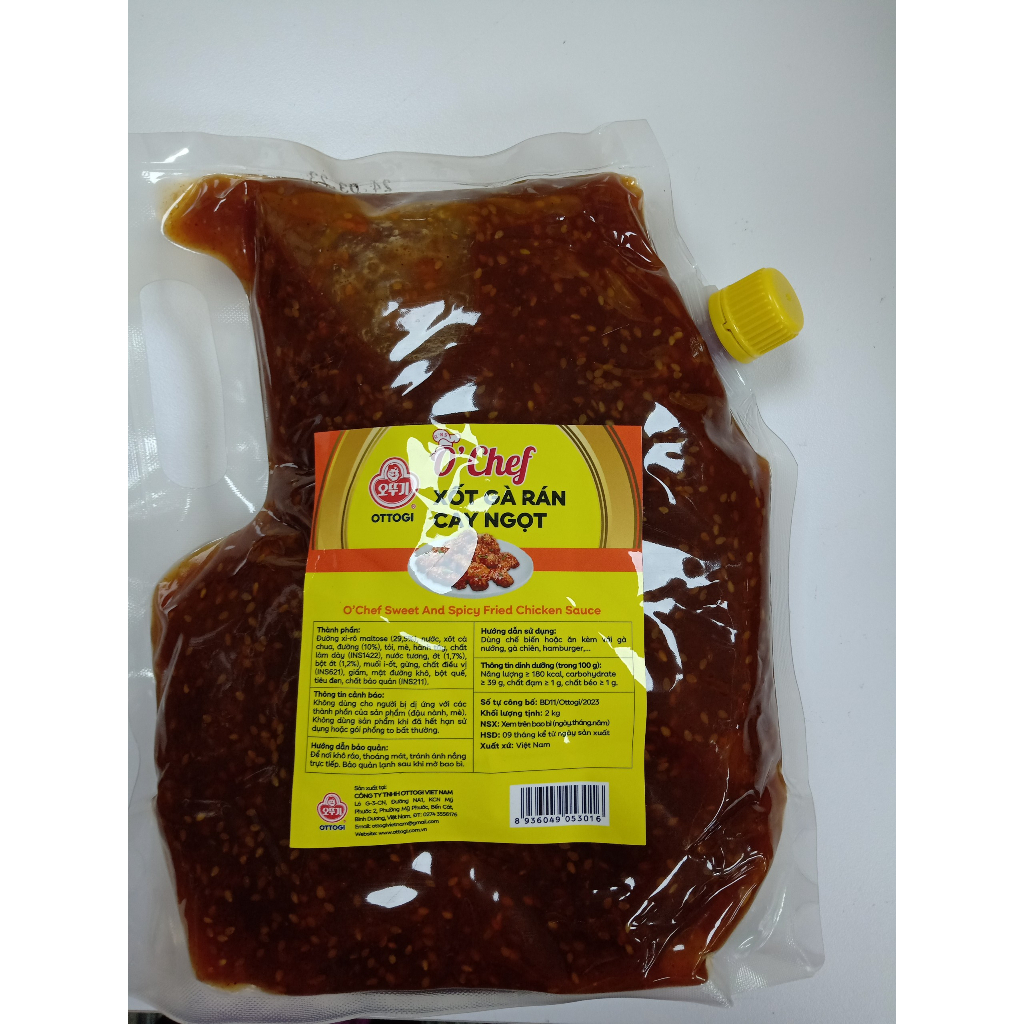 XỐT GÀ CAY NGỌT OTTOGI 2KG OCHEF