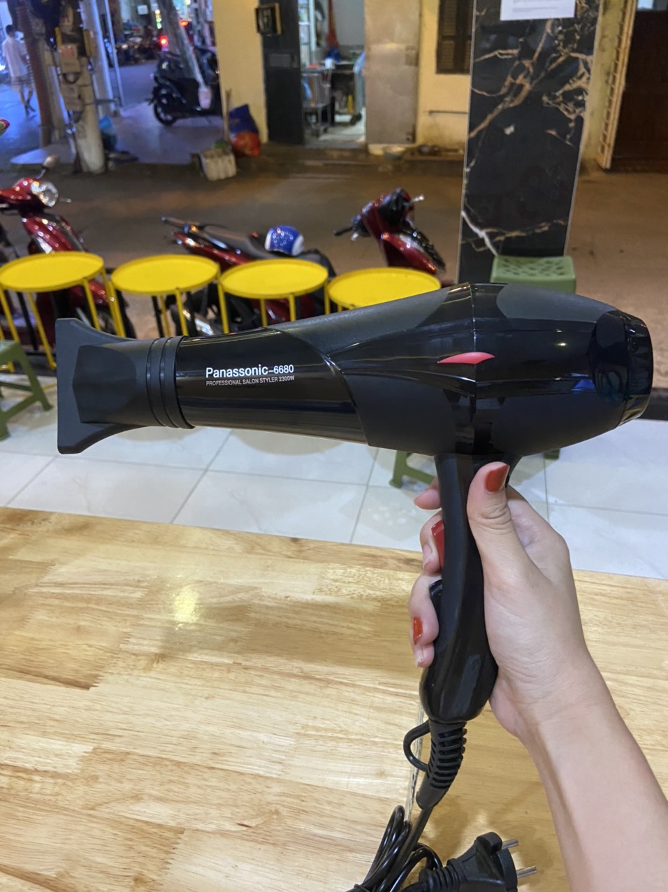 Máy sấy tóc panassonic 6680-2300w chuẩn salon -bảo hành 12 tháng