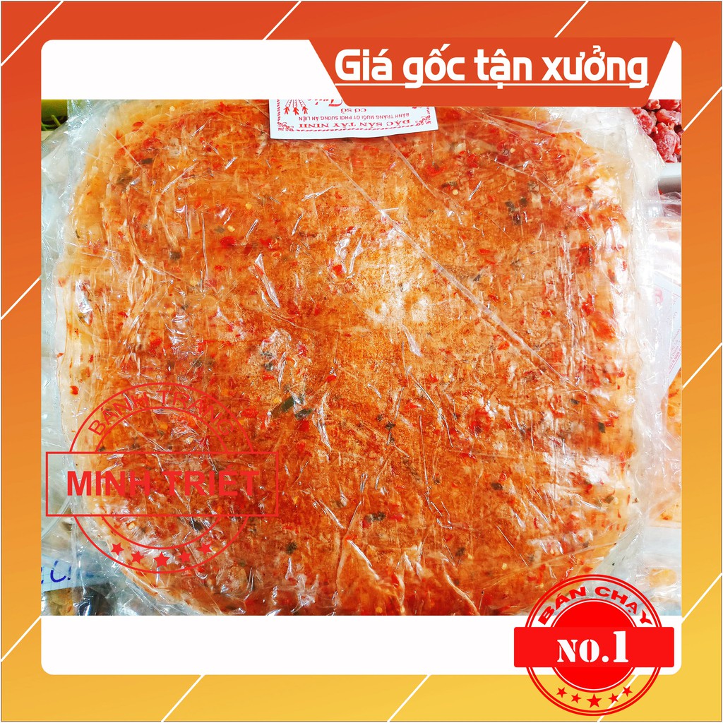 1kg bánh tráng dẻo tôm cay - bánh tráng tây ninh|dẻo tôm cay