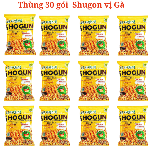 Hộp mì tôm trẻ em - Snack Mì Shogun Hàn Quốc ăn liền