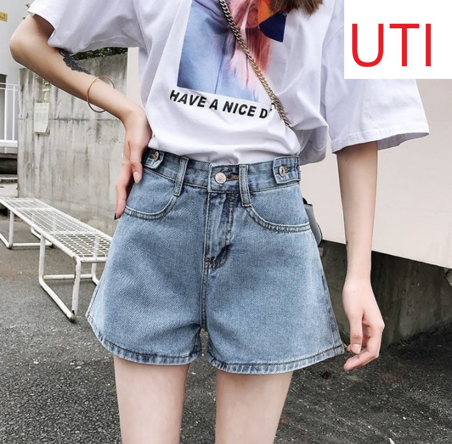 [ FREESHIP ] QUẦN JEAN NGỐ LỬNG NỮ CAO CẤP UTI CẠP CHỈNH ĐỦ MÀU XANH, XÁM ĐEN ĐỦ SIZE S,M,L SIÊU HOT, SIÊU MÁT NGÀY HÈ