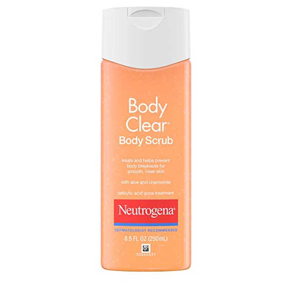[HCM]Sữa tắm trị mụn lưng Neutrogena Body Clear Body Scrub 250ml