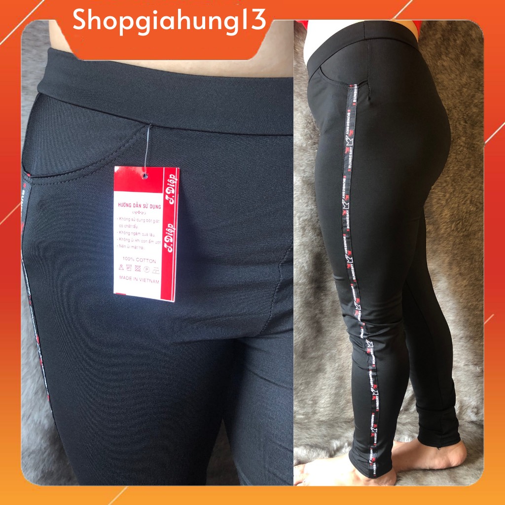 [HCM][ Combo 3 quần 100k ] Quần legging nâng mông cao cấp lưng cao siêu co dãn chất vải loại 1 bigsize từ 40kg đến 70kg