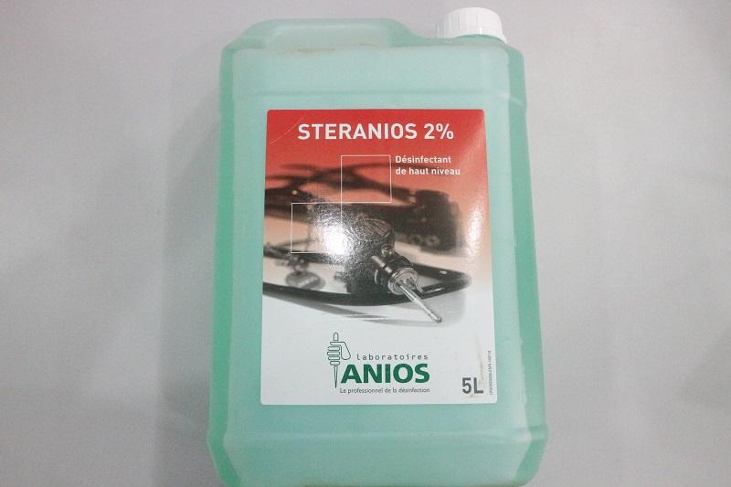 French steanios Anios advanced antibacterial solution