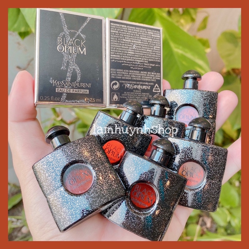 Nước hoa mini black opium edp ysl 7,5ml