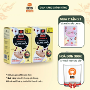 |Tặng 1 Hộp Latte Dâu| Elys Coffee - Combo 2 Hộp Cà Phê Hòa Tan Sầu Riêng 3in1| Hộp 255g x 15 túi