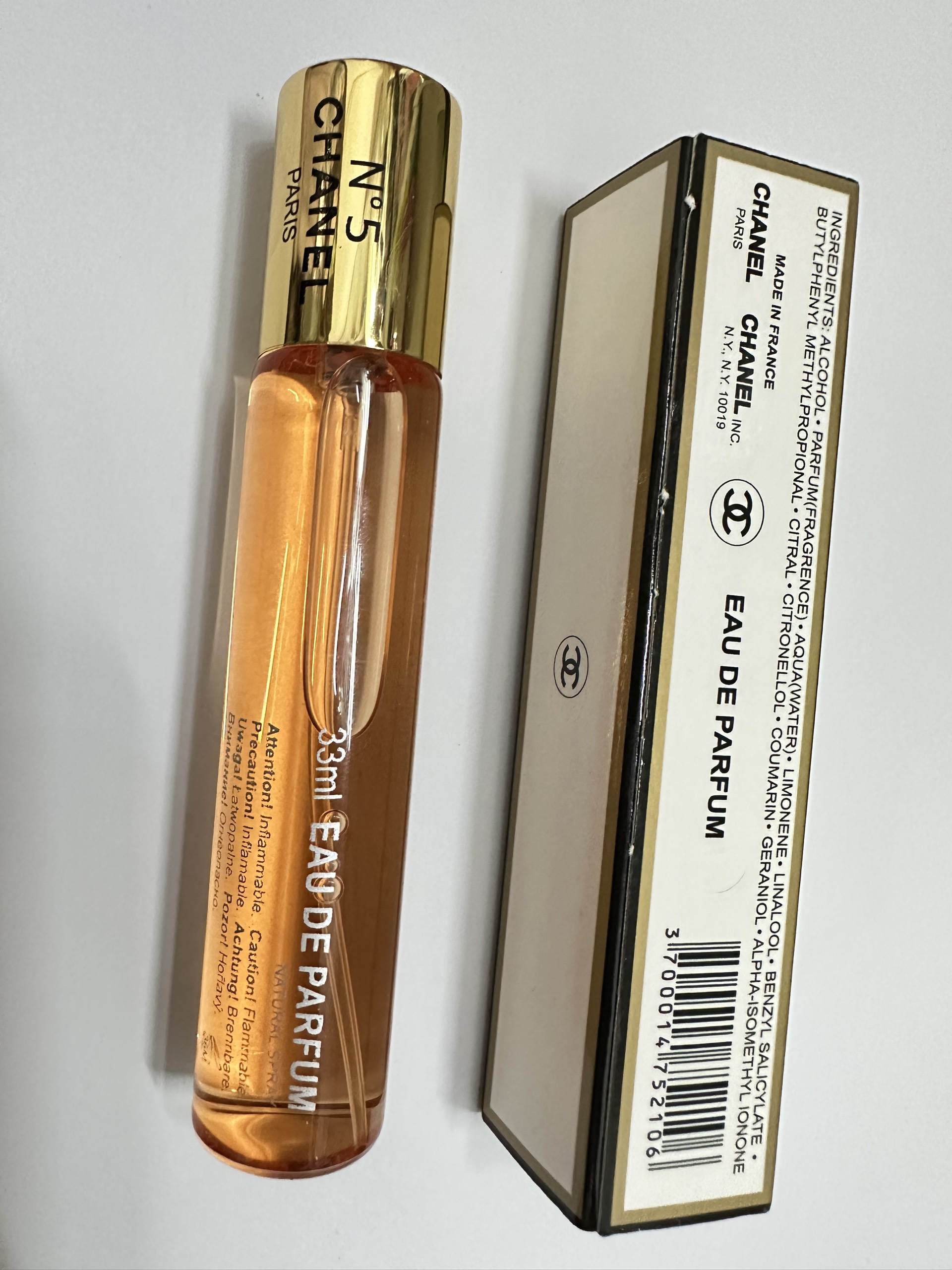 Chính hãng xách tay pháp-nước hoa nữ chanel no5 33ml, lưu hương lâu 12 giờ cổ điển, nhẹ nhàng quyến rũ