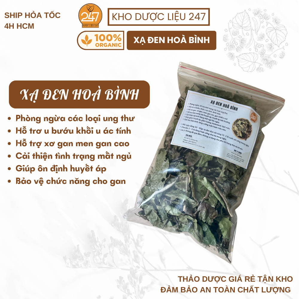 1kg xạ đen hòa bình - hỗ trợ ung thư, u xơ gan, tuyến giáp, gan nhiễm mỡ