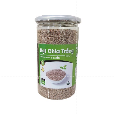 Hạt chia trắng hữu cơ wellbeing hụ̃ 500g