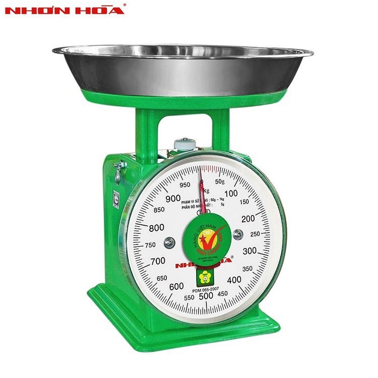 Cân đồng hồ lò xo 1kg nhơn hòa nhs-1