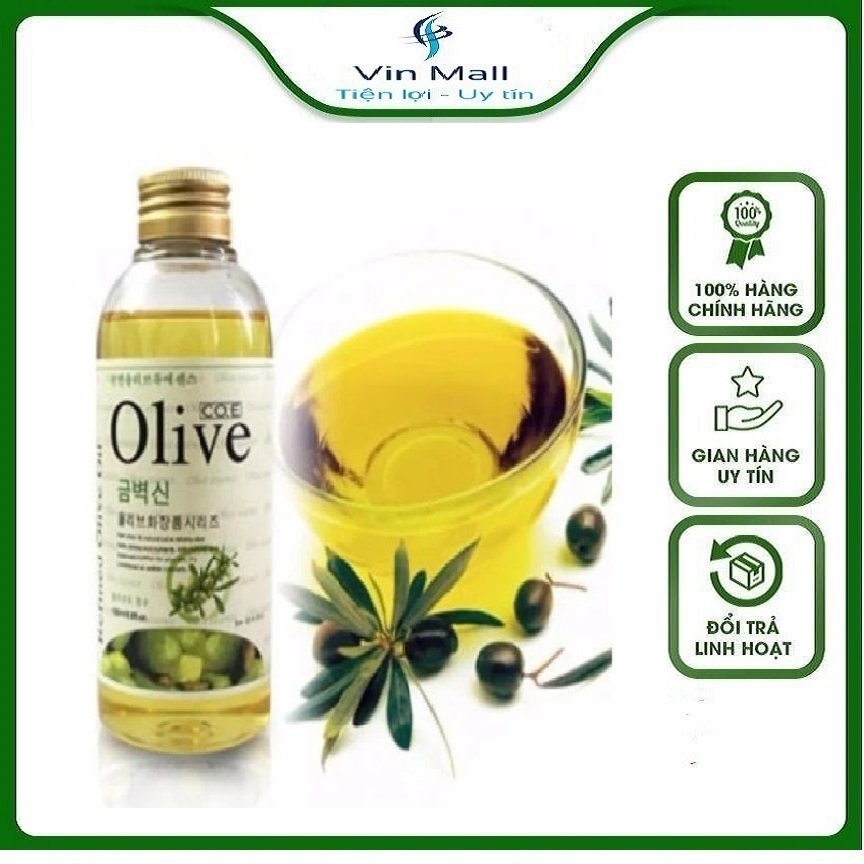 Tinh Dầu Massage Olive Nguyên Chất - Dưỡng Da Mặt Và Tay Trắng Hồng