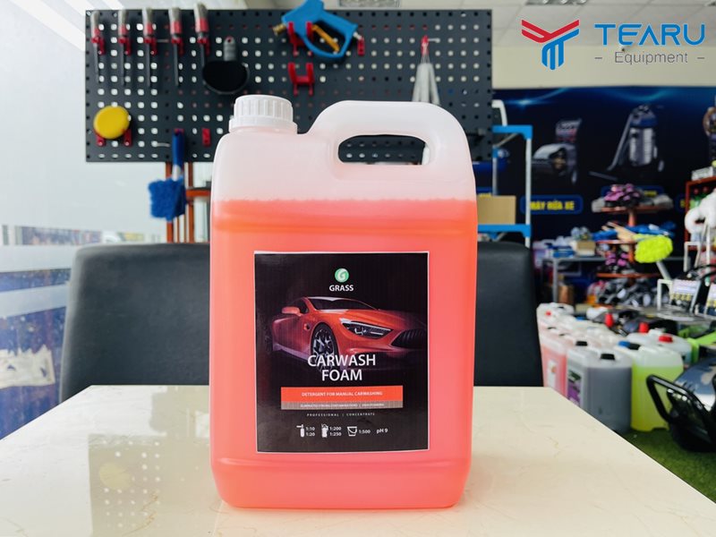 Dung dịch rửa xe bọt tuyết cao cấp Carwash Foam 5 lít