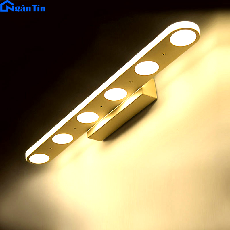 Đèn Led Chiếu Gương Soi Gương Trang Trí Trong Nhà Led 3 Chế Độ Màu RG711 Ngân Tin