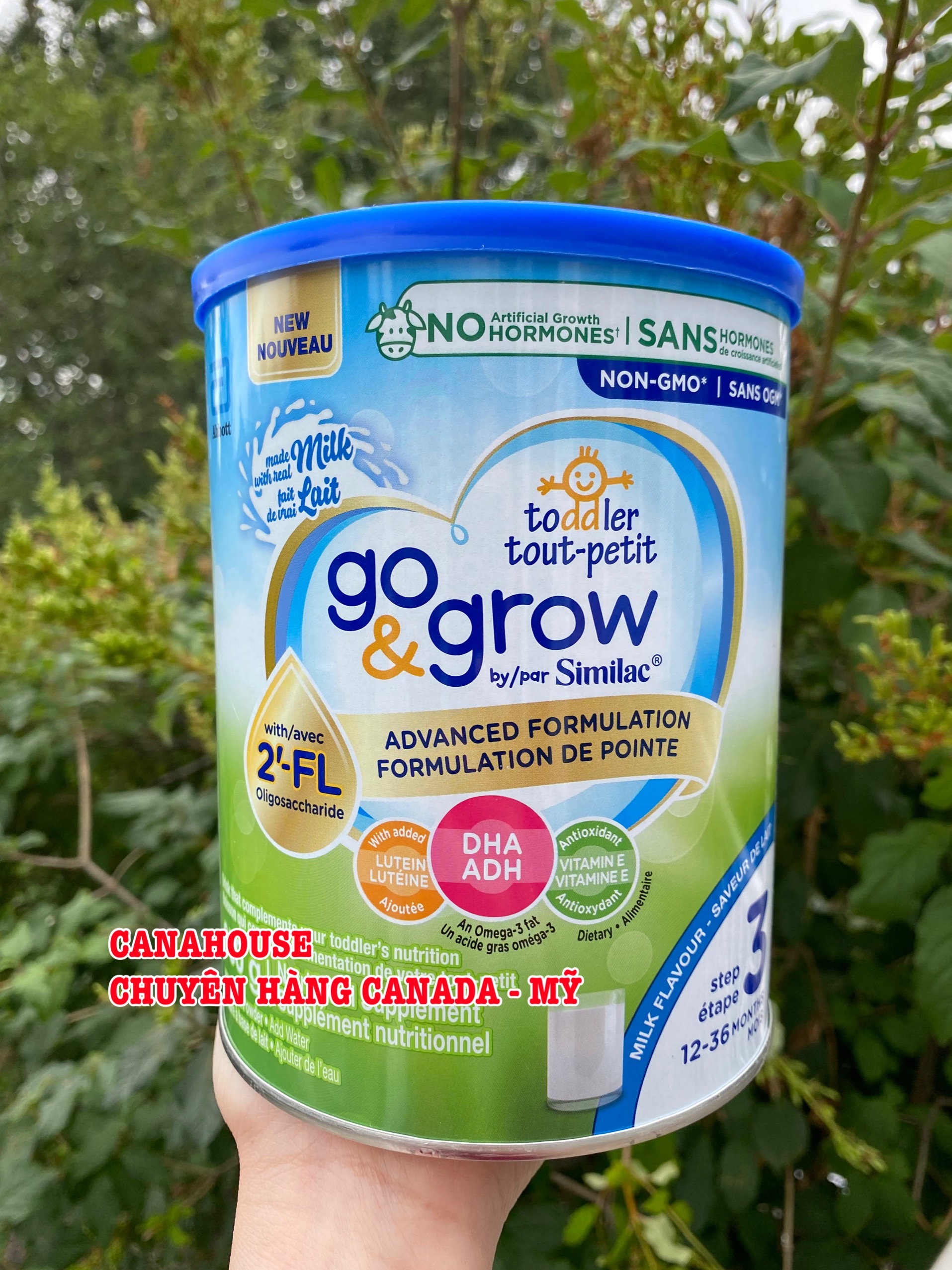 Sữa bột Similac Go Grow Canada 850gr