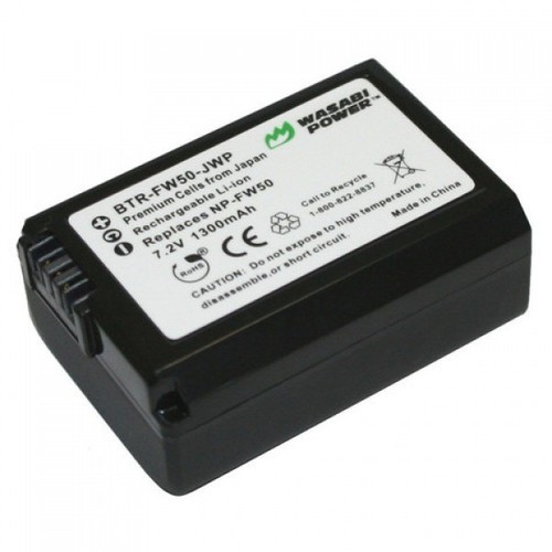 Pin wasabi np-fw50 for sony