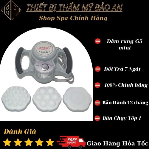 Đầm rung giảm béo g5 mini đầm rung giảm giảm béo cầm tay cực hiệu quả