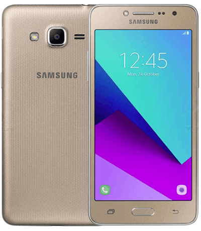 Điện thoại Samsung Galaxy J2 Prime trưng bày