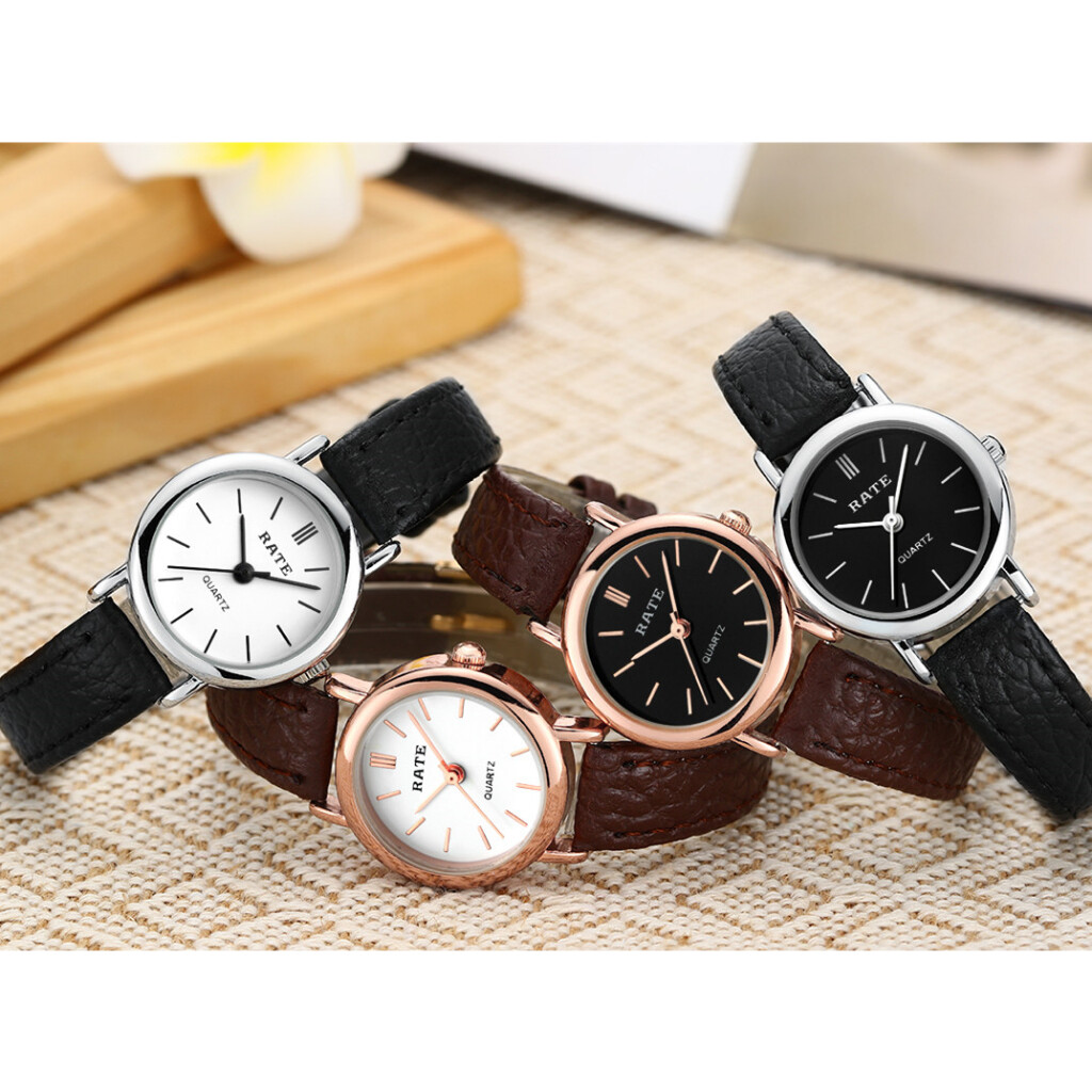 Vintage nhỏ vòng da phụ nữ Wrist Watch Casual thời trang phụ nữ Wrist Watch