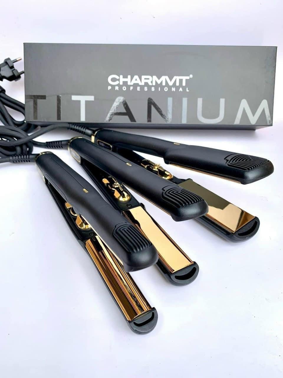 Máy kẹp duỗi tóc cao cấp charmvit titanium