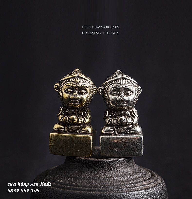 Tượng Tôn Ngộ Không bằng đồng cỡ nhỏ