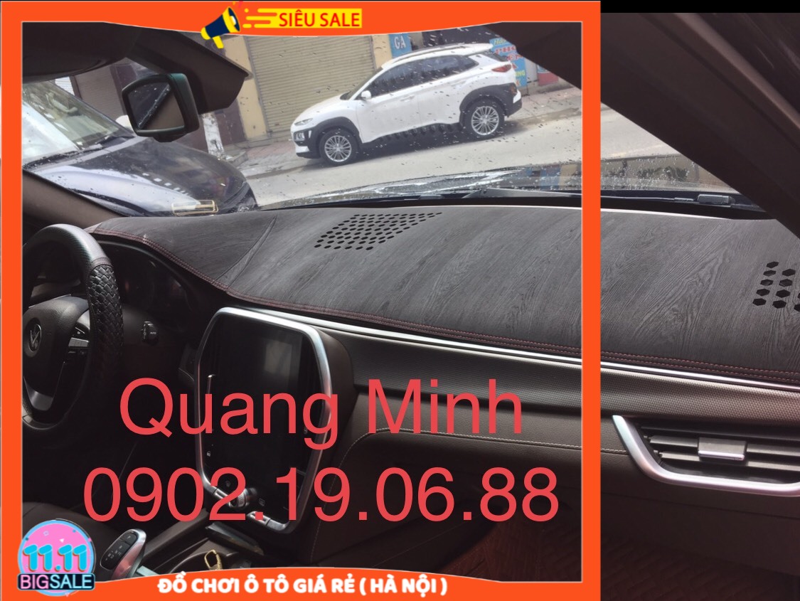Thảm taplo vân gỗ vinfast lux sa