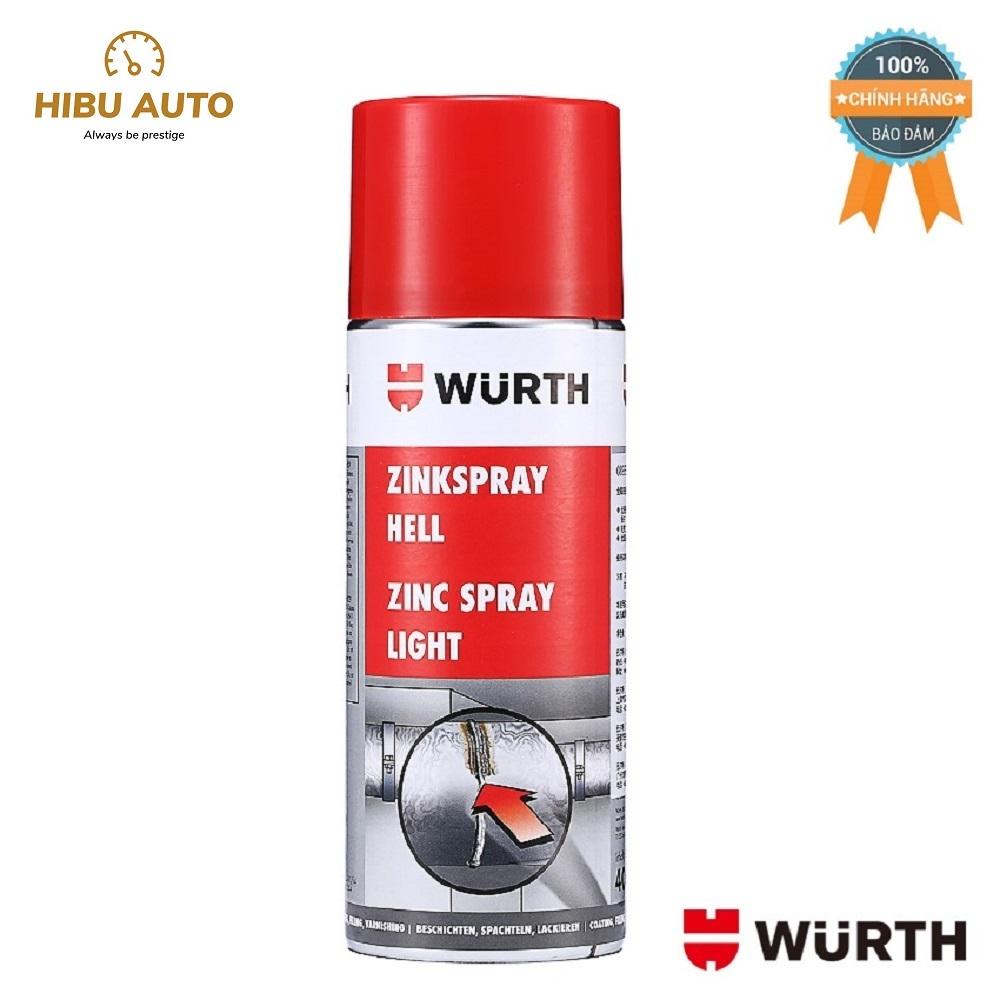 [HCM]Sơn Mạ Kẽm Chống Rỉ Chịu Nhiệt Wurth Zinc Spray 0893113114