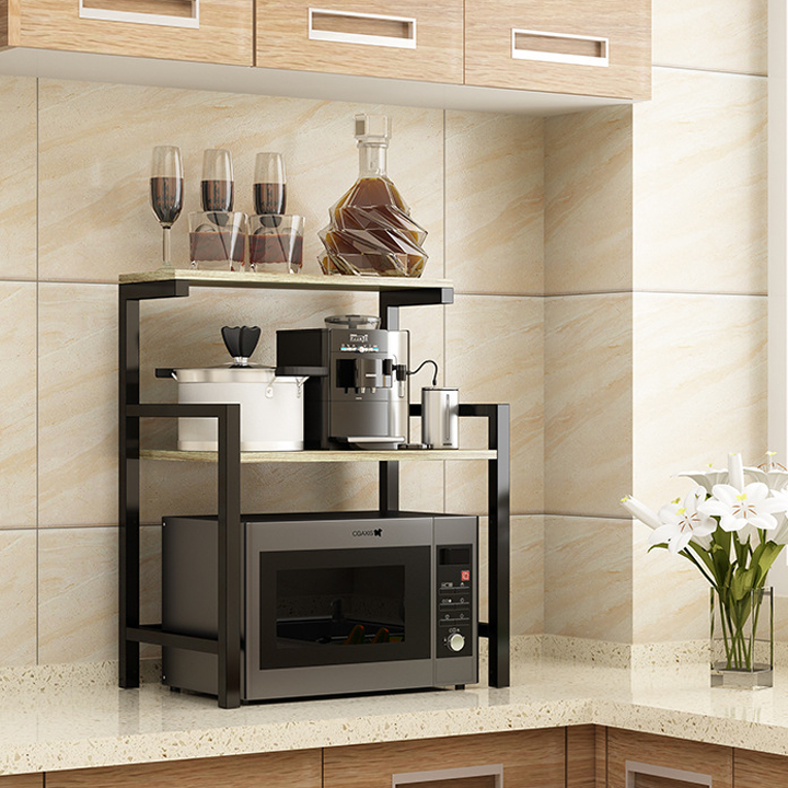 Kệ để lò vi sóng 2 tầng để bàn