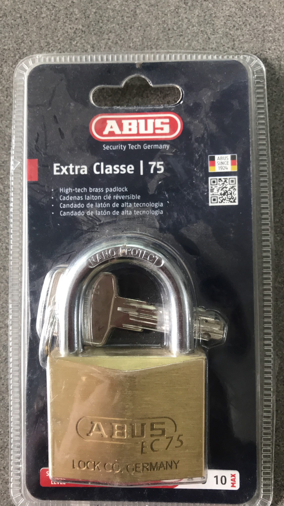 Khóa treo abus 75/50