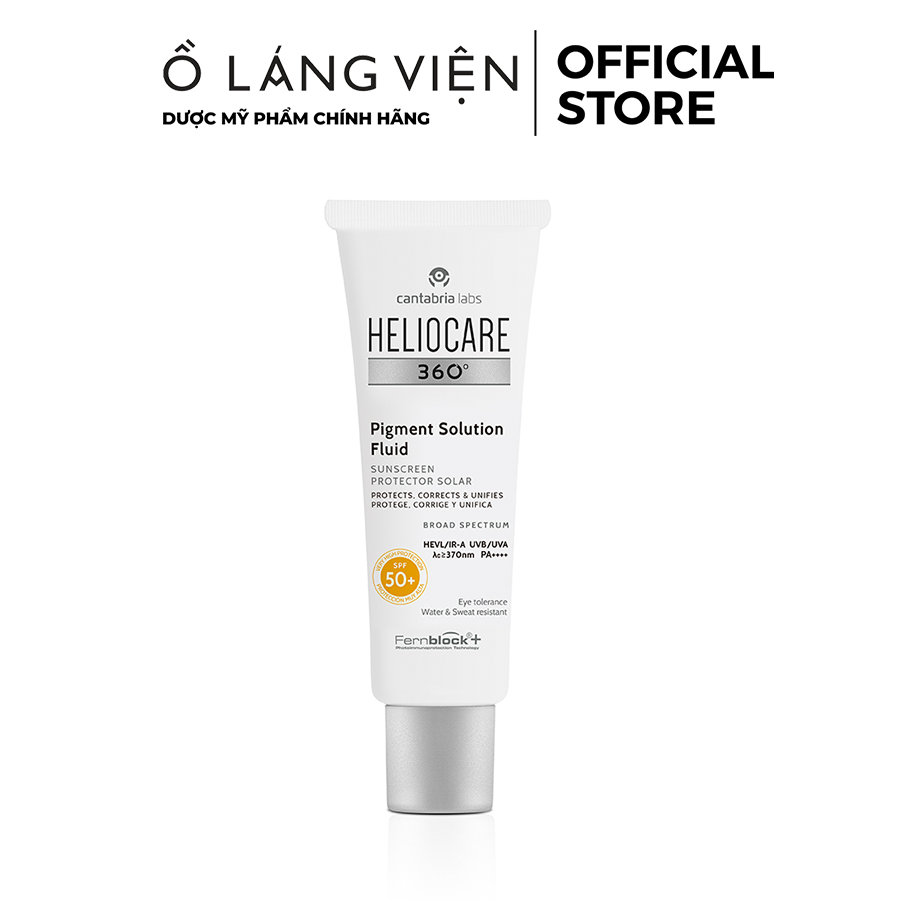 Kem chống nắng Heliocare 360o Pigment Solution Fluid SPF50+ 50ml