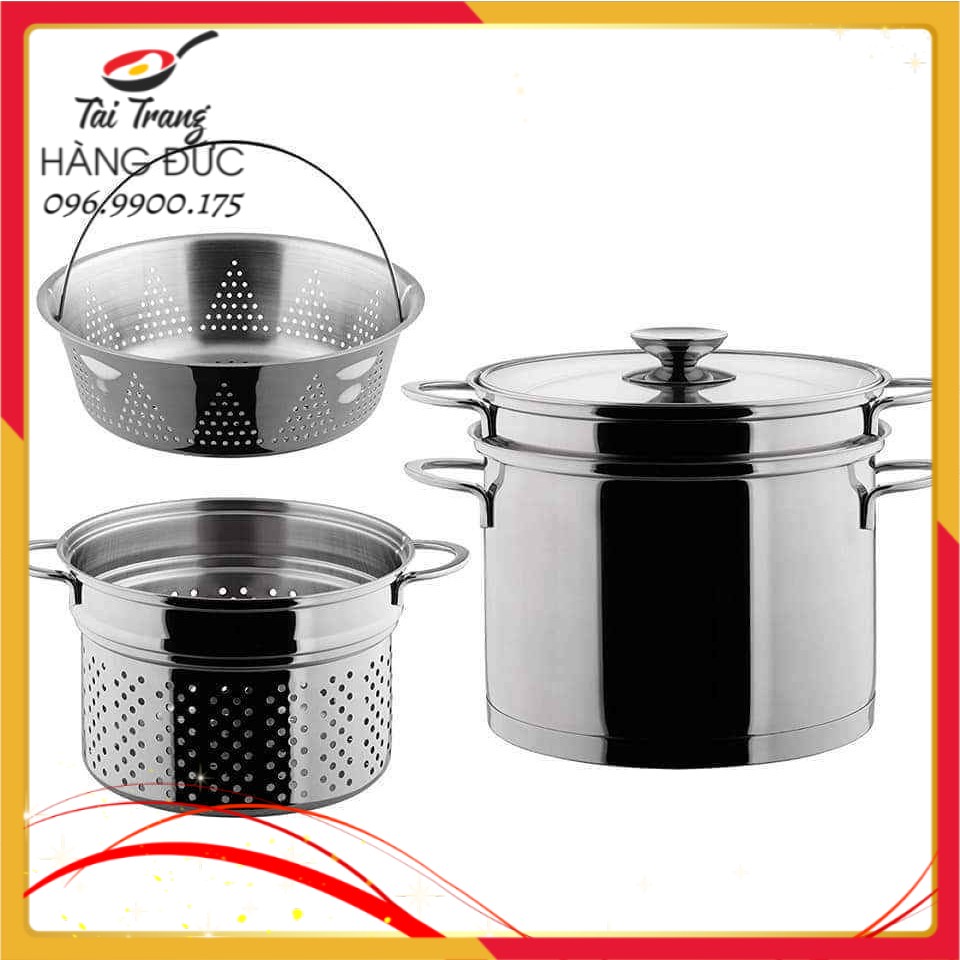 Nồi kèm 2 xửng hấp Berndes - Hàng Đức