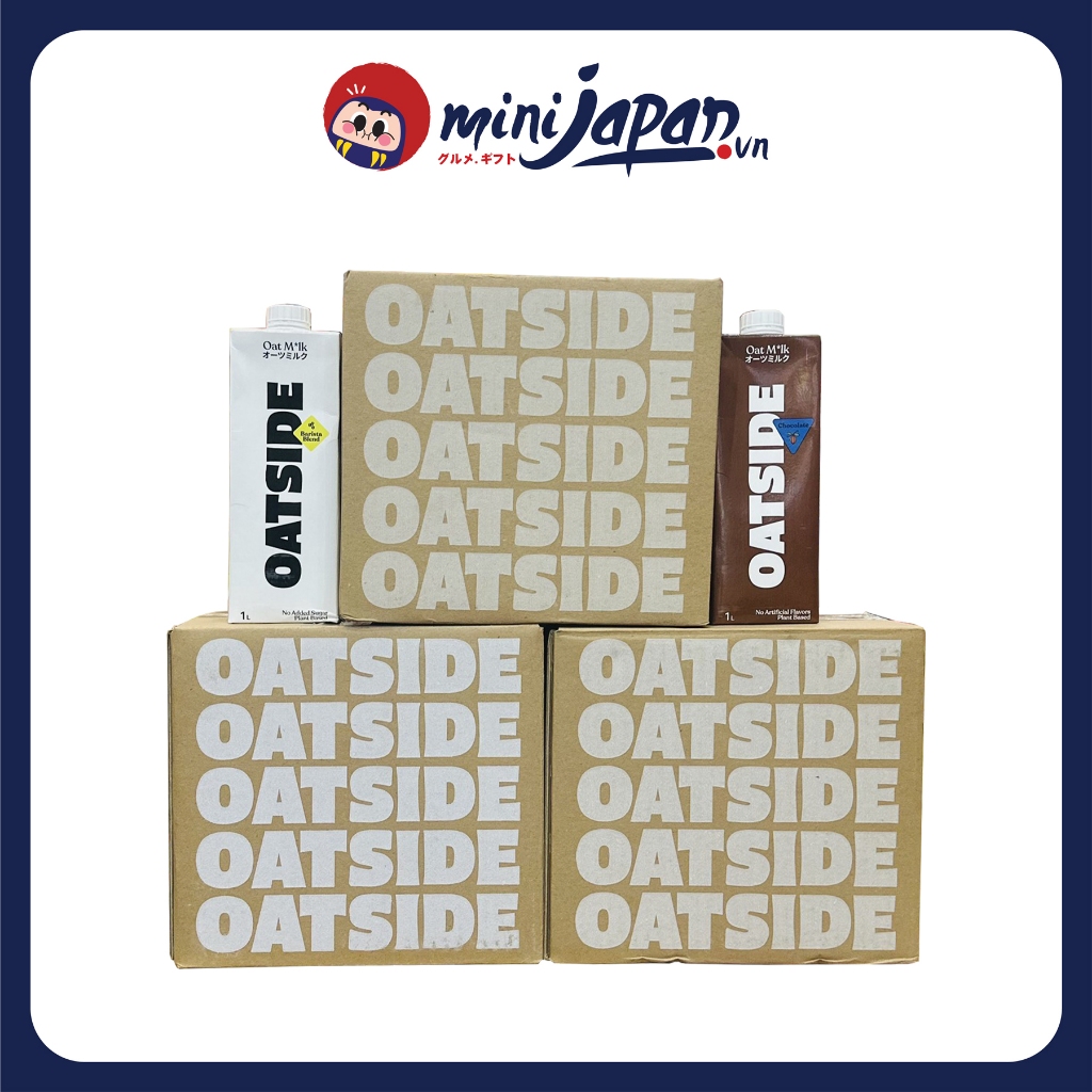 Thùng 6 chai Sữa Yến Mạch OATSIDE Barista Oat Milk Indonesia 1L