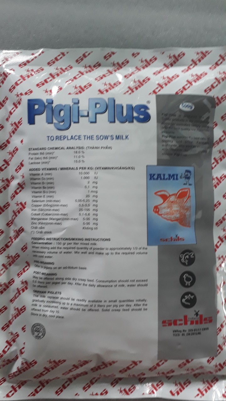 Pigi - Plus 0.5kg (sữa non cho heo sơ sinh)