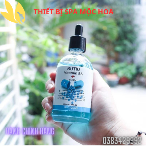 Serum B5 BUTIQ LAB Hàn Quốc, Tinh Chất Vitamin B5 BUTIQ LAB Phục Hồi Cấp Ẩm Trắng Da Chai 100 ml