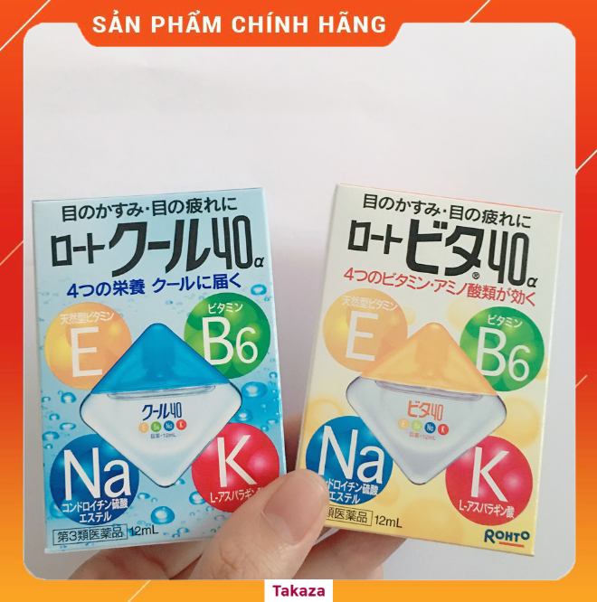 Nước nhỏ mắt rohto vita 40 nhật bản