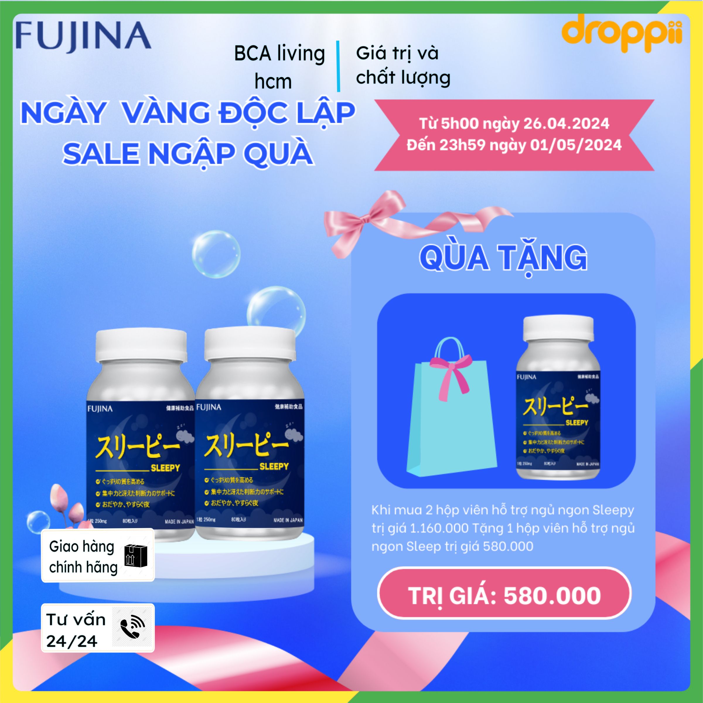 Viên ngủ ngon Sleepy Nhật Bản 80 viên – Giúp ngủ ngon ngủ sâu giấc Hàng nhập khẩu nội địa Nhật Bản