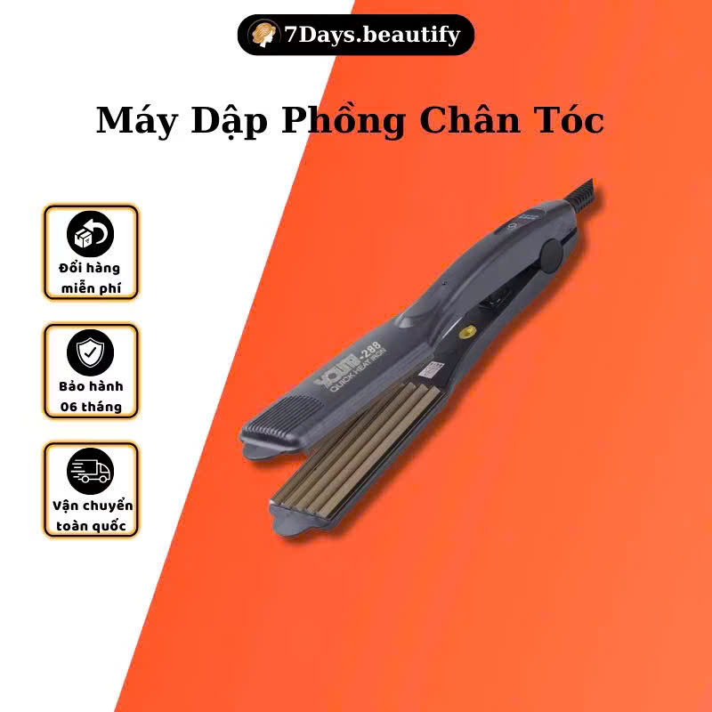  Máy Bấm Dập Phồng Chân Tóc 7days. Beautify Chân Ngang 4 Mức Nhiệt Độ DX01 