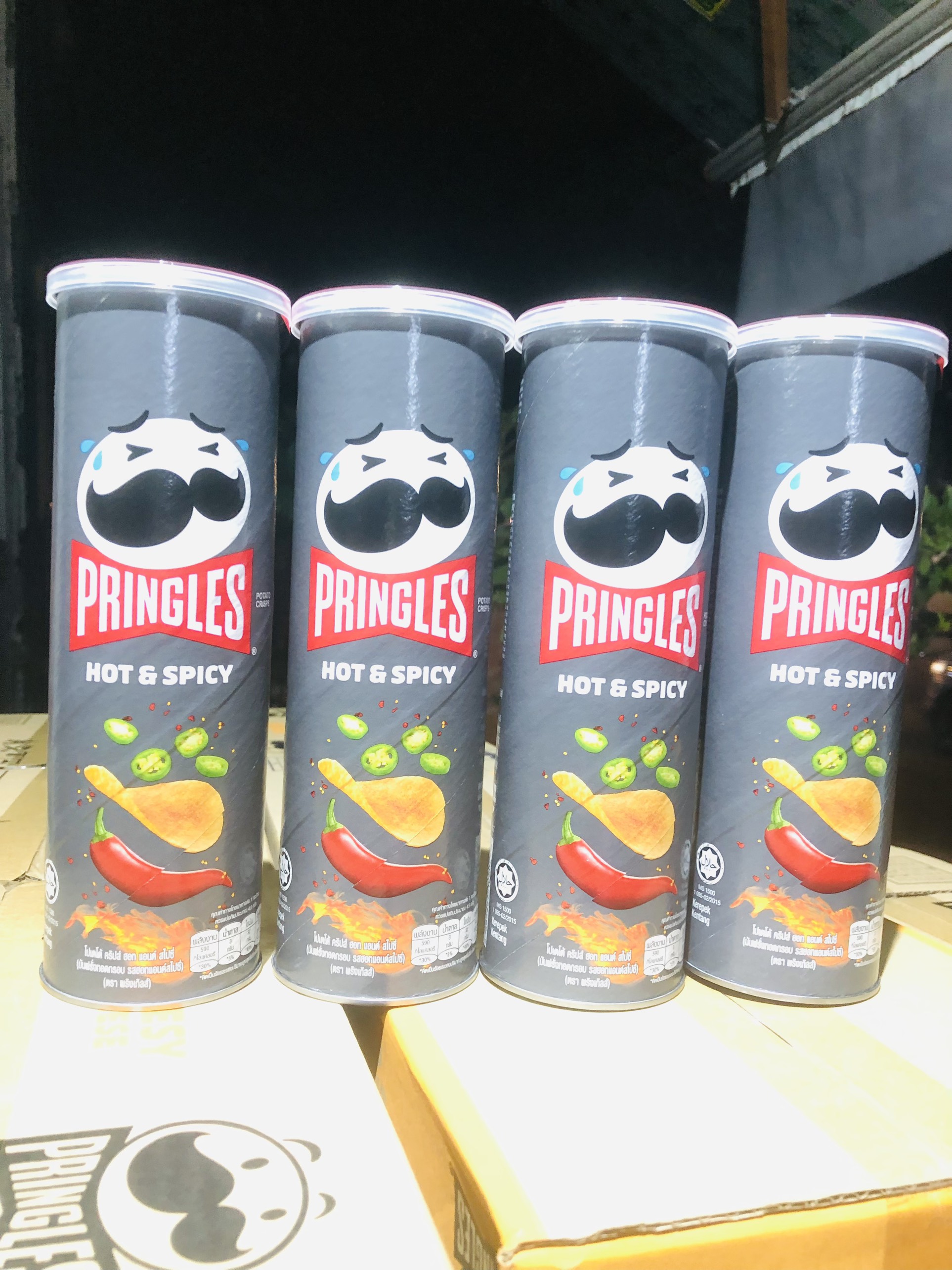 KHOAI TÂY PRINGLES VI THƠM CAY 107G